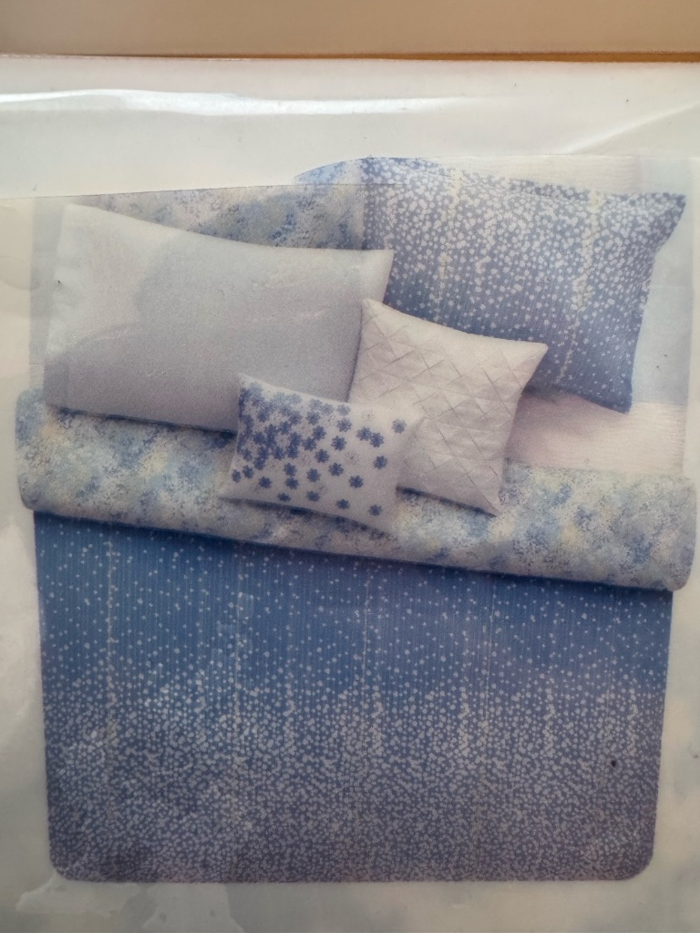 Style & Co. Floral Falls Full/Queen Reversible Comforter Cover NWT